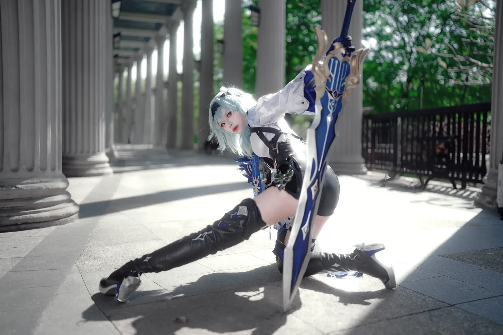 二次元, 原神, cosplay, 户外摄影, 优菈cos - 第2张