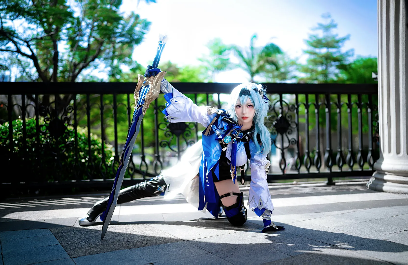 二次元, 原神, cosplay, 户外摄影, 优菈cos - 第3张