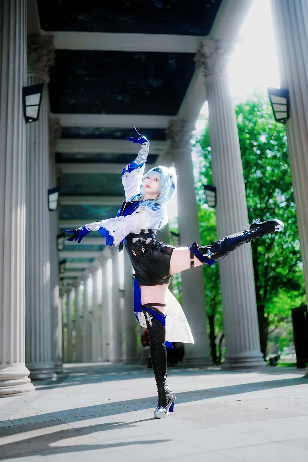 二次元, 原神, cosplay, 户外摄影, 优菈cos - 第4张