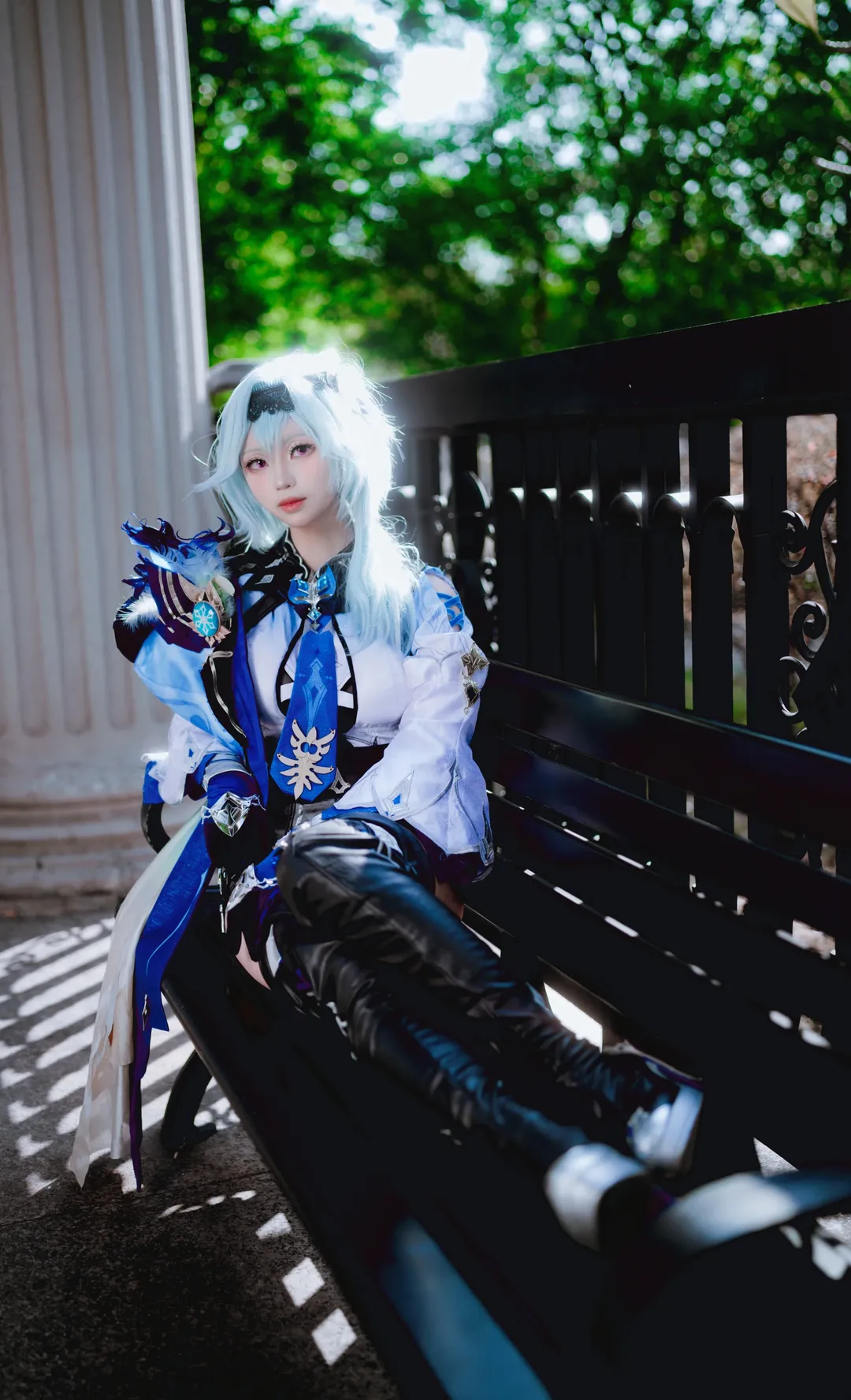 二次元, 原神, cosplay, 户外摄影, 优菈cos - 第7张