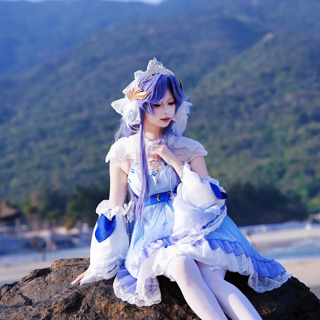 王者荣耀, 大乔cos, 大乔花嫁, cosplay正片, 二次元coser - 第2张