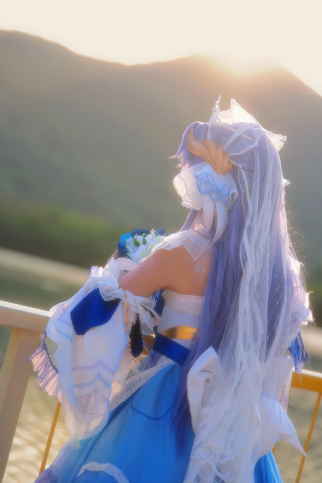 王者荣耀, 大乔cos, 大乔花嫁, cosplay正片, 二次元coser - 第7张