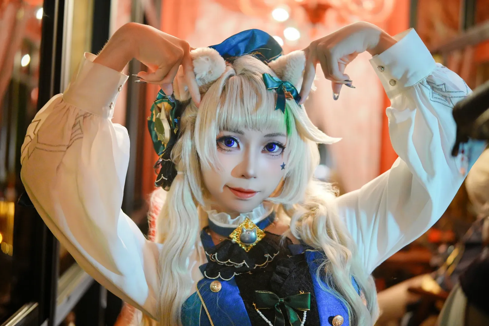 原神, cosplay, 琳妮特cos, 外拍, 钱江艺术中心 - 第10张