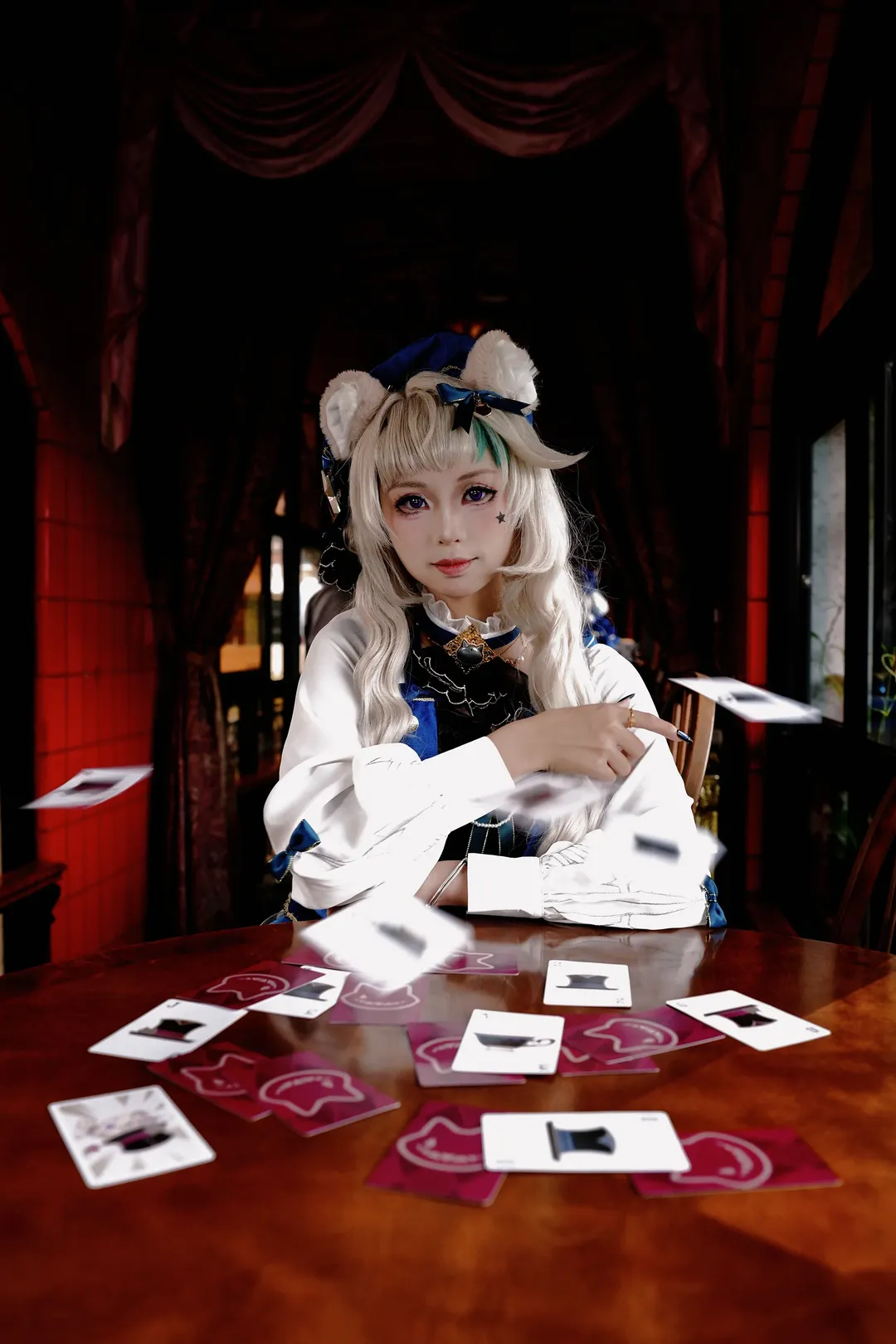 二次元, 原神, 琳妮特cos, cosplay正片, 魔术师 - 第1张