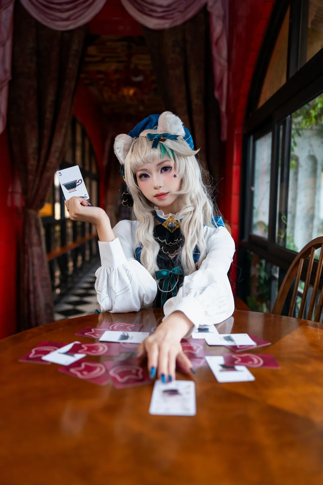 二次元, 原神, 琳妮特cos, cosplay正片, 魔术师 - 第3张