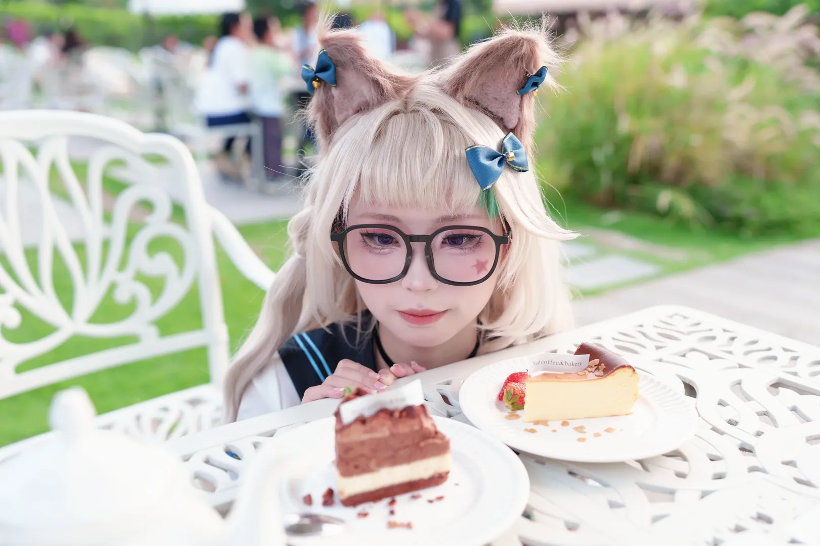 原神, 琳妮特cos, 户外写真, 二次元cosplay, 私设猫娘 - 第10张