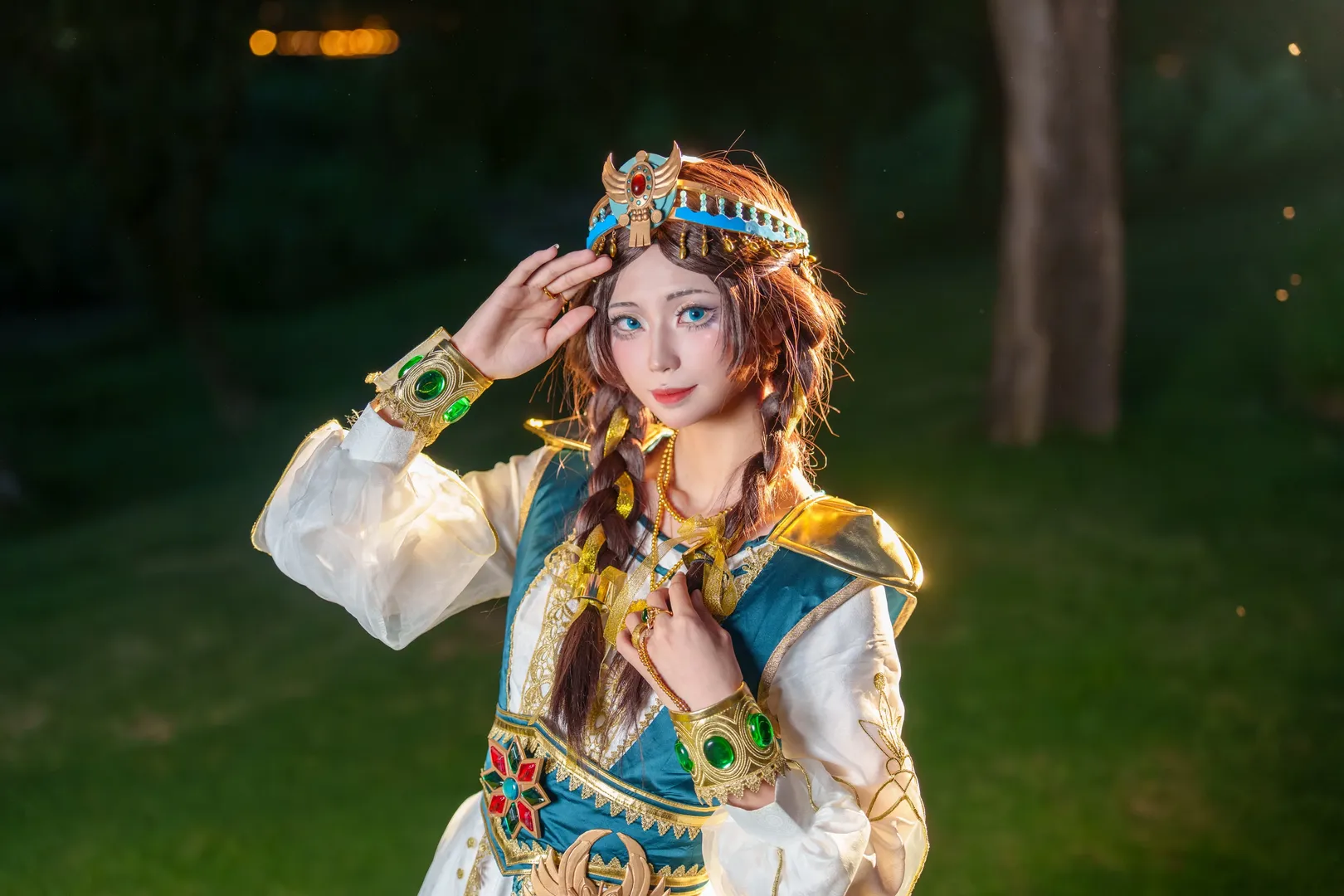 Identity V, Anime cosplay, Outdoor photography, Cosplay photoshoot, Toy Merchant - Feather of Dawn Cosplay - Image 6