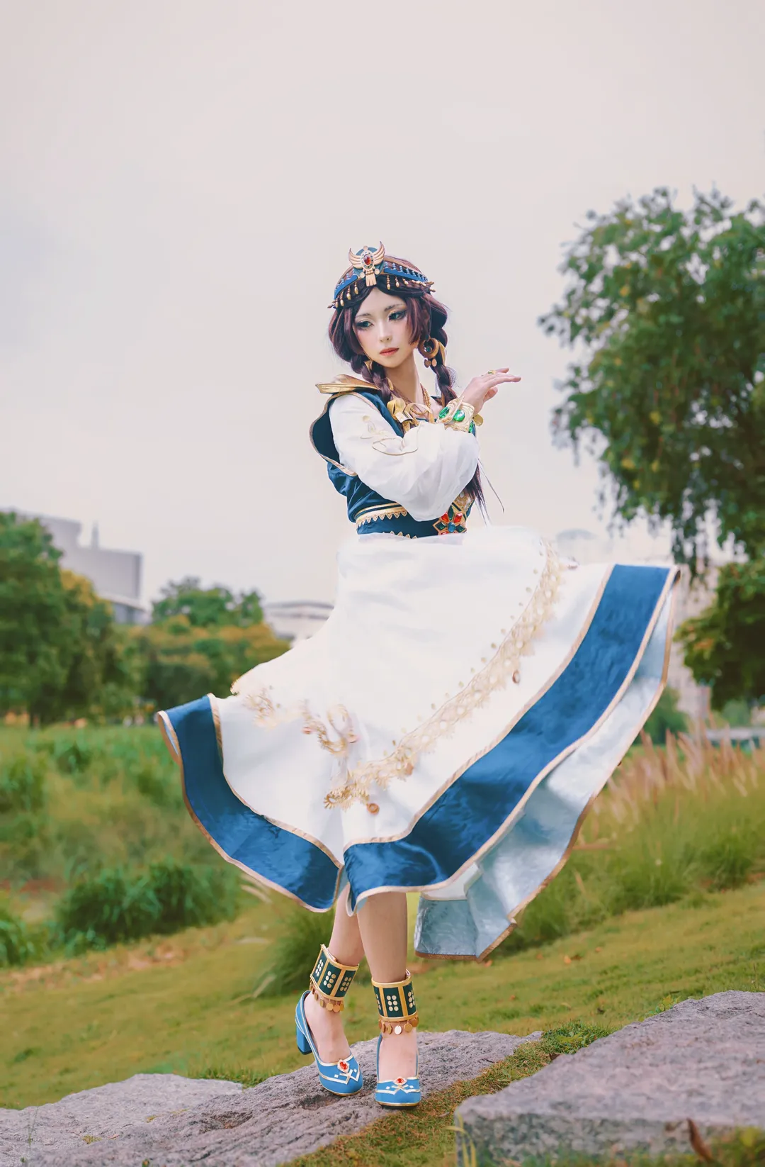 Identity V, Anime cosplay, Outdoor photography, Cosplay photoshoot, Toy Merchant - Feather of Dawn Cosplay - Image 9