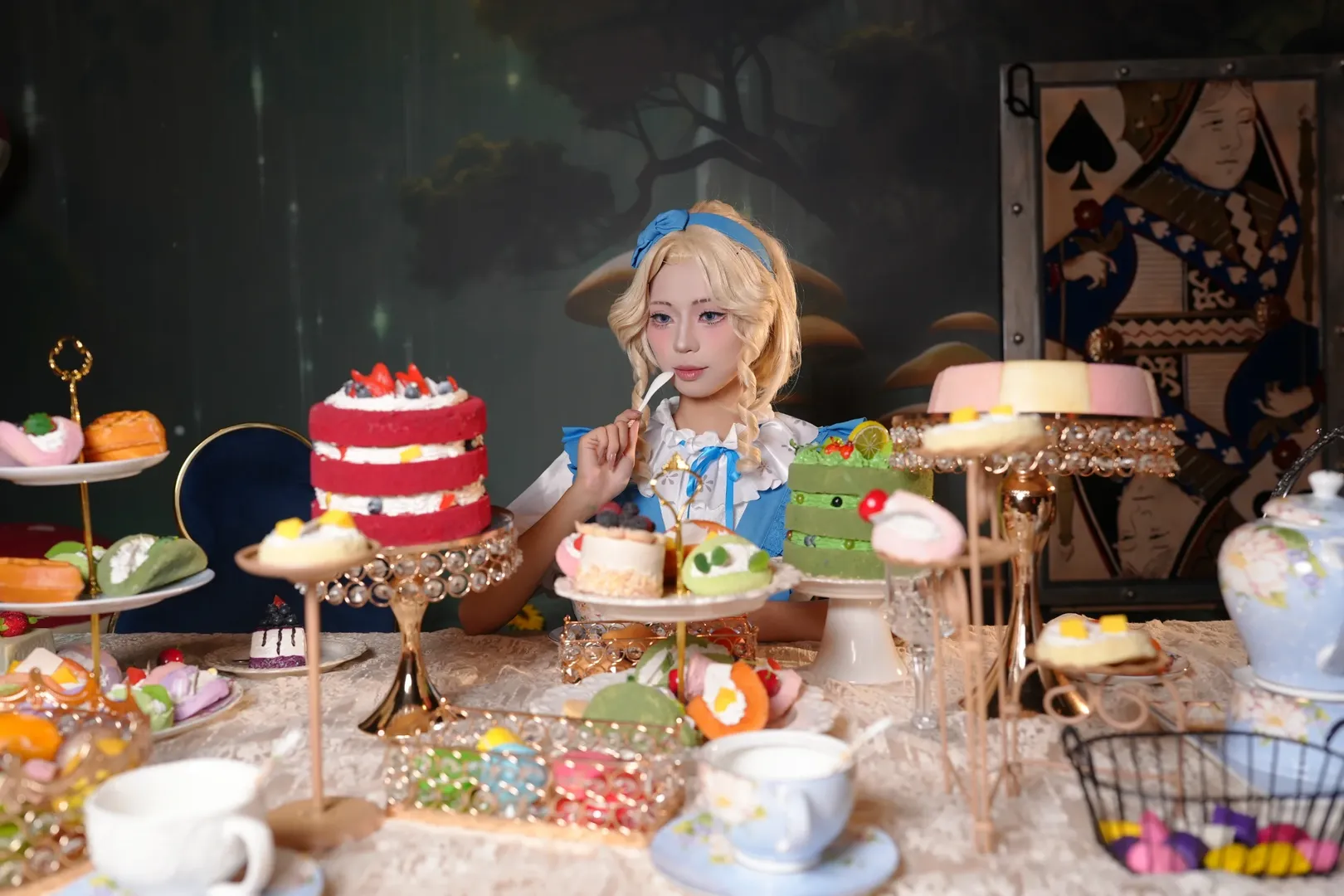 第五人格, cosplay正片, 二次元外拍, 记者爱丽丝cos, 大英图书馆 - 第8张