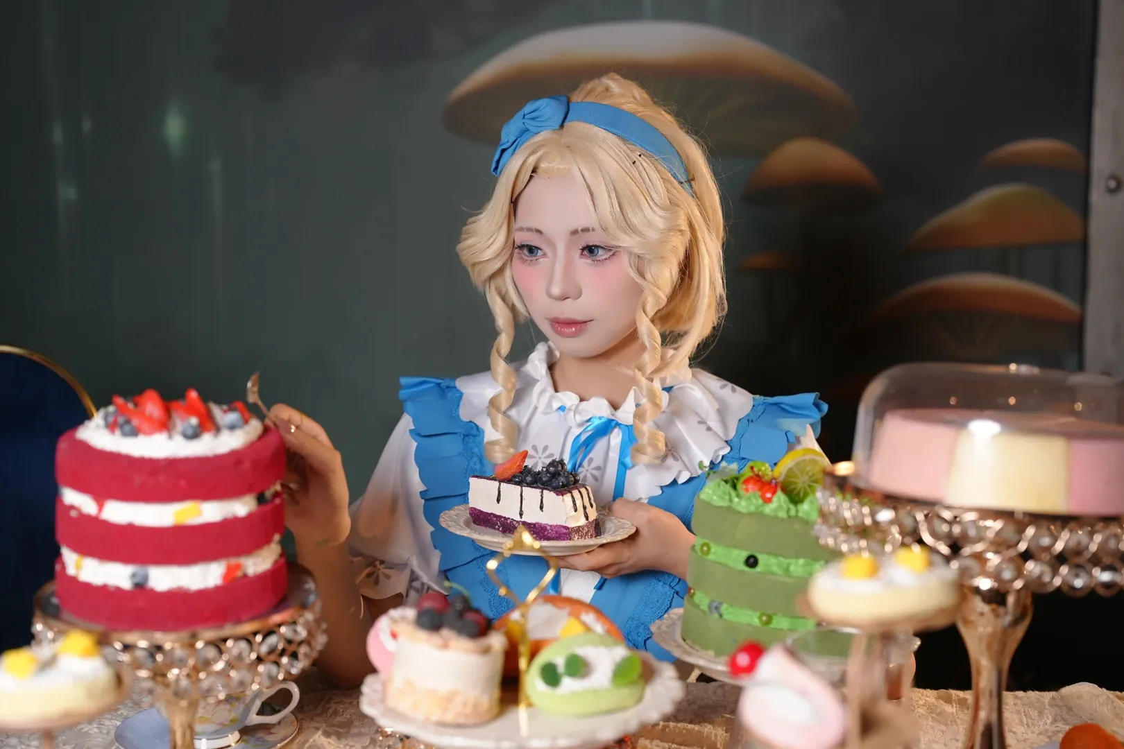 第五人格, cosplay正片, 二次元外拍, 记者爱丽丝cos, 大英图书馆 - 第9张