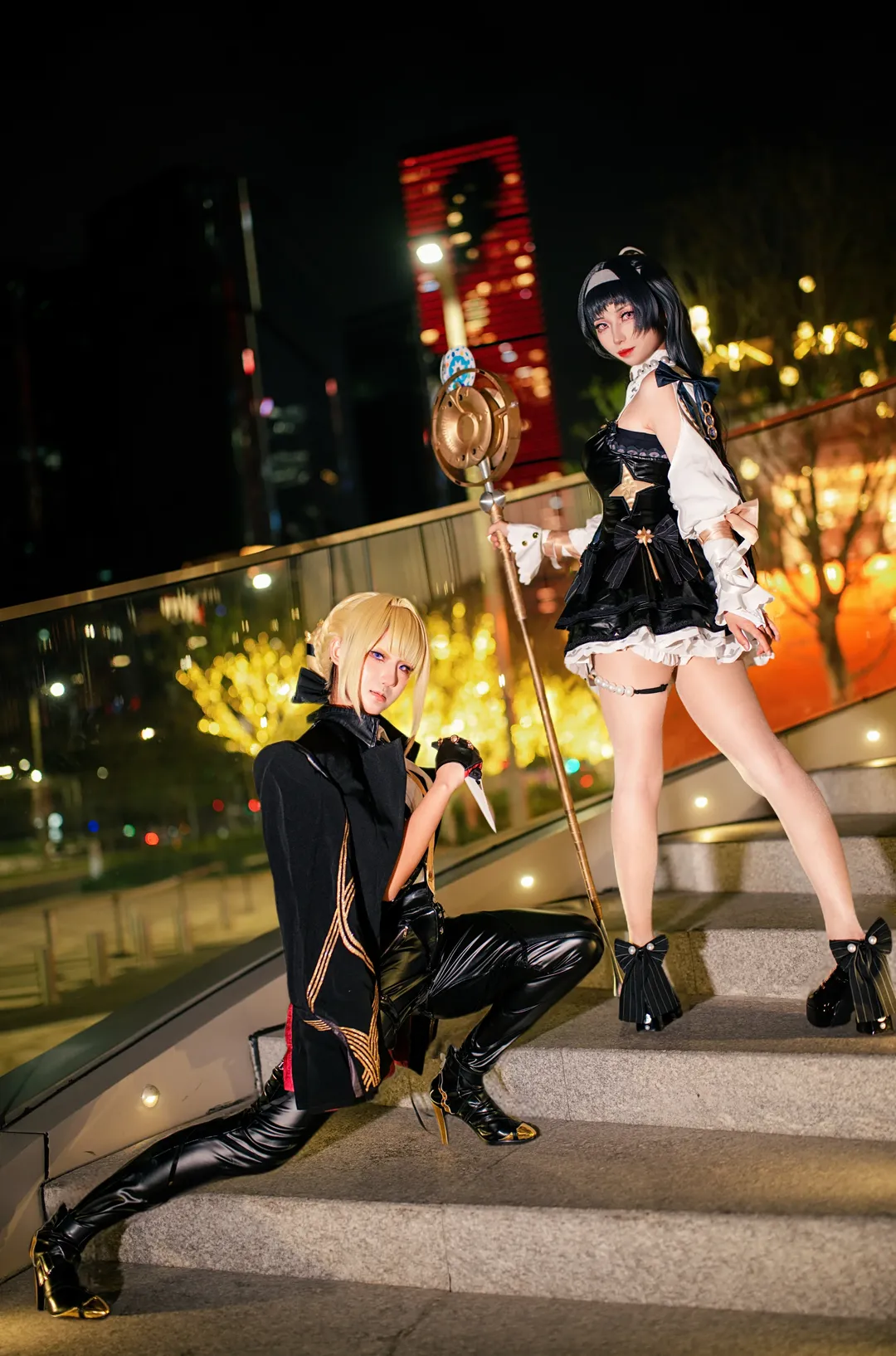 ゼンレスゾーンゼロ, 二次元撮影, アストラ・ヤオコスプレ, ペアコスプレ撮影, 天琴座