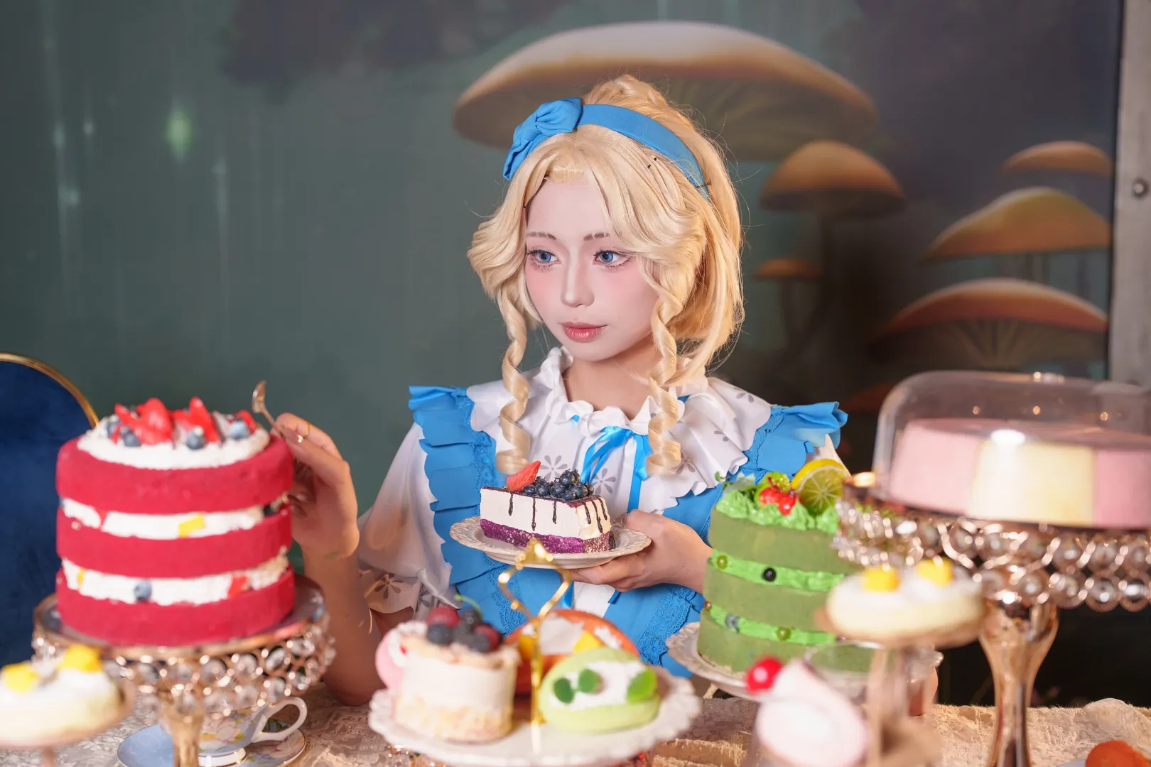 第五人格, cos摄影, cosplay正片, 记者爱丽丝, 梦境中的爱丽丝cos - 第3张