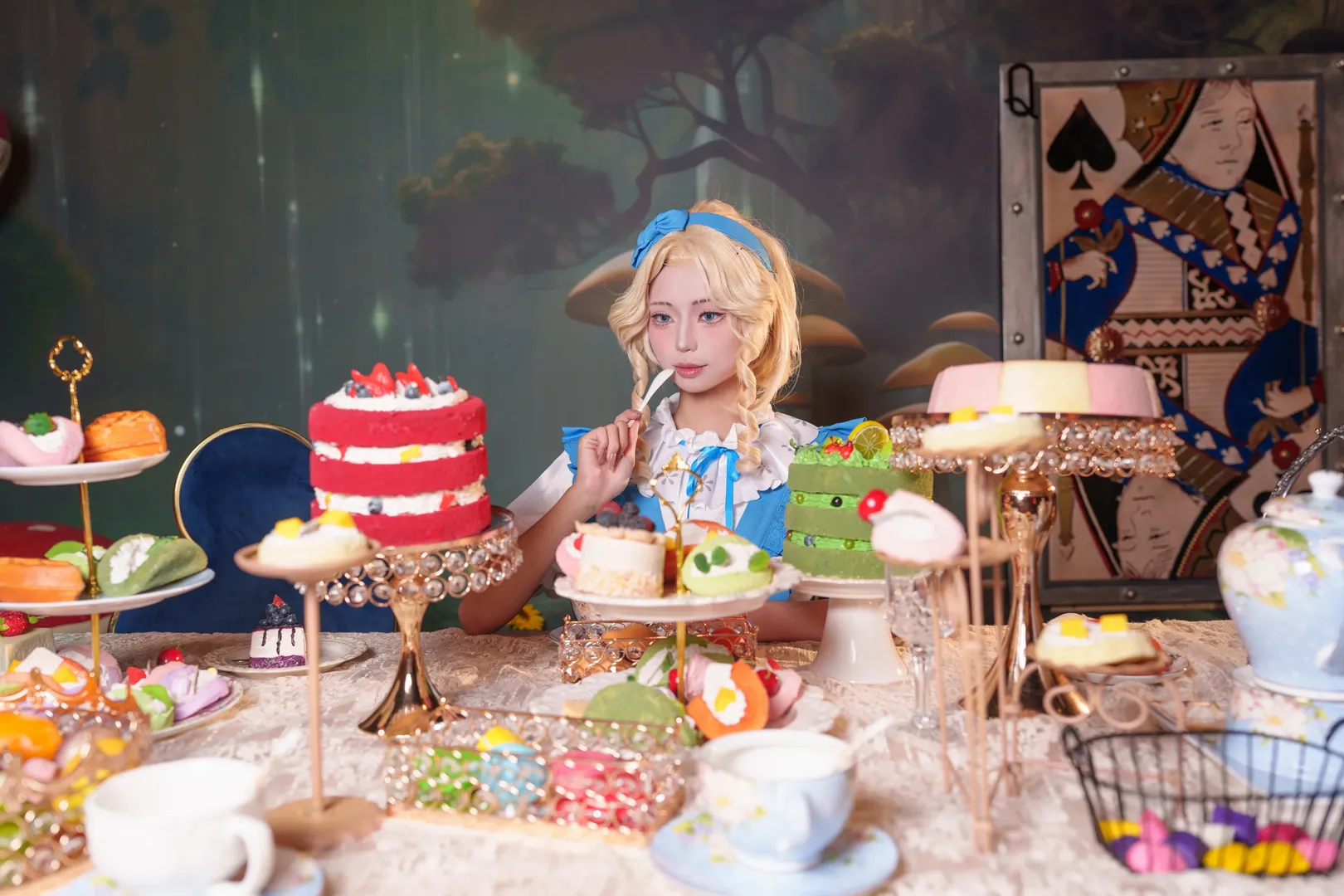 第五人格, cos摄影, cosplay正片, 记者爱丽丝, 梦境中的爱丽丝cos - 第4张