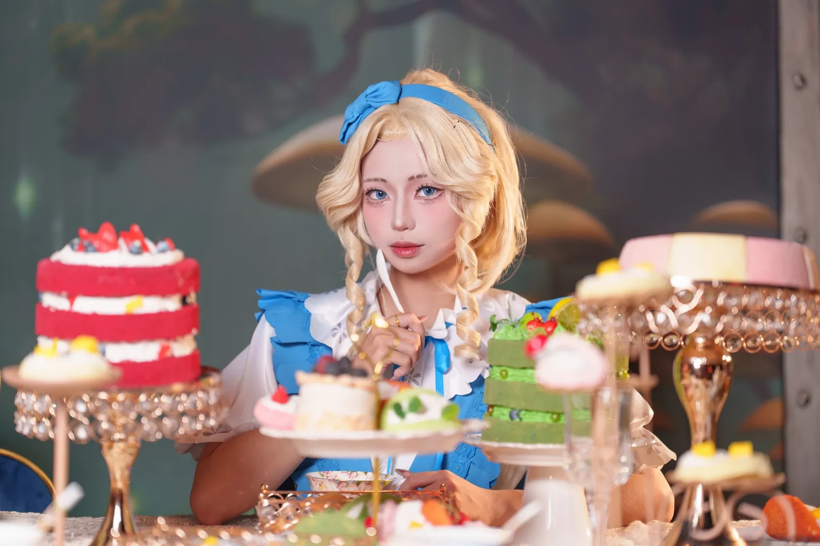 第五人格, cos摄影, cosplay正片, 记者爱丽丝, 梦境中的爱丽丝cos - 第5张