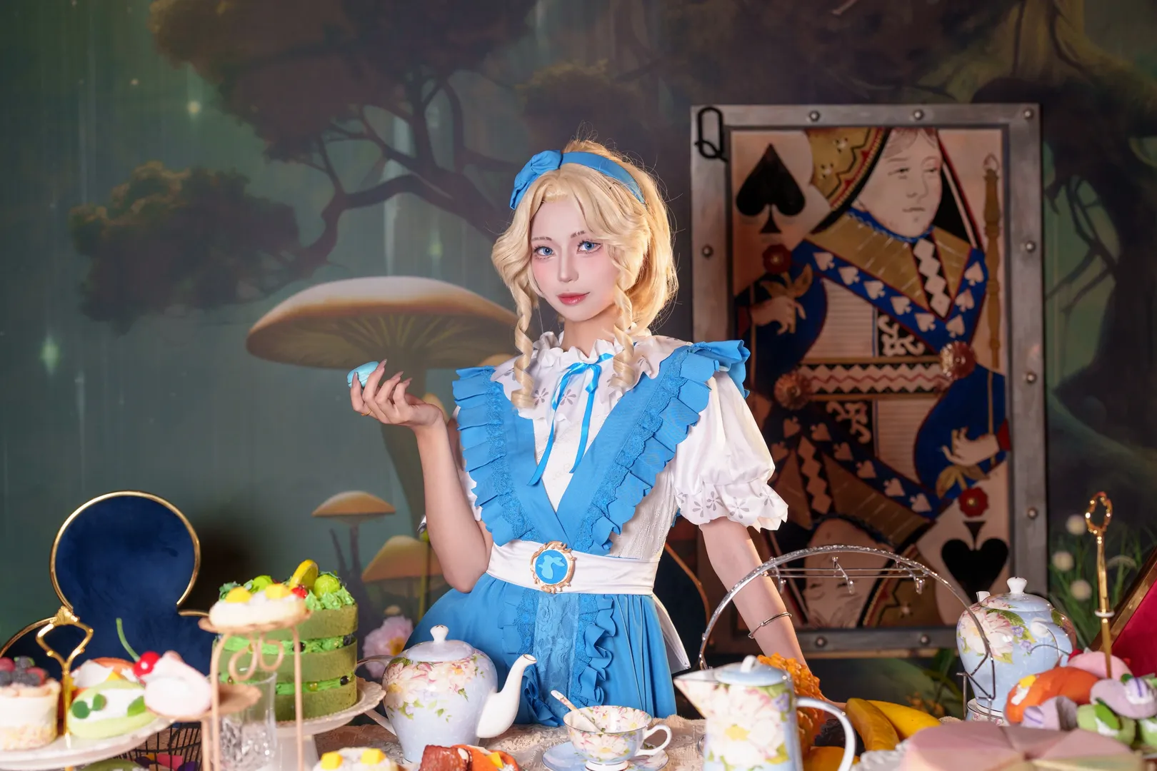 第五人格, cos摄影, cosplay正片, 记者爱丽丝, 梦境中的爱丽丝cos - 第9张