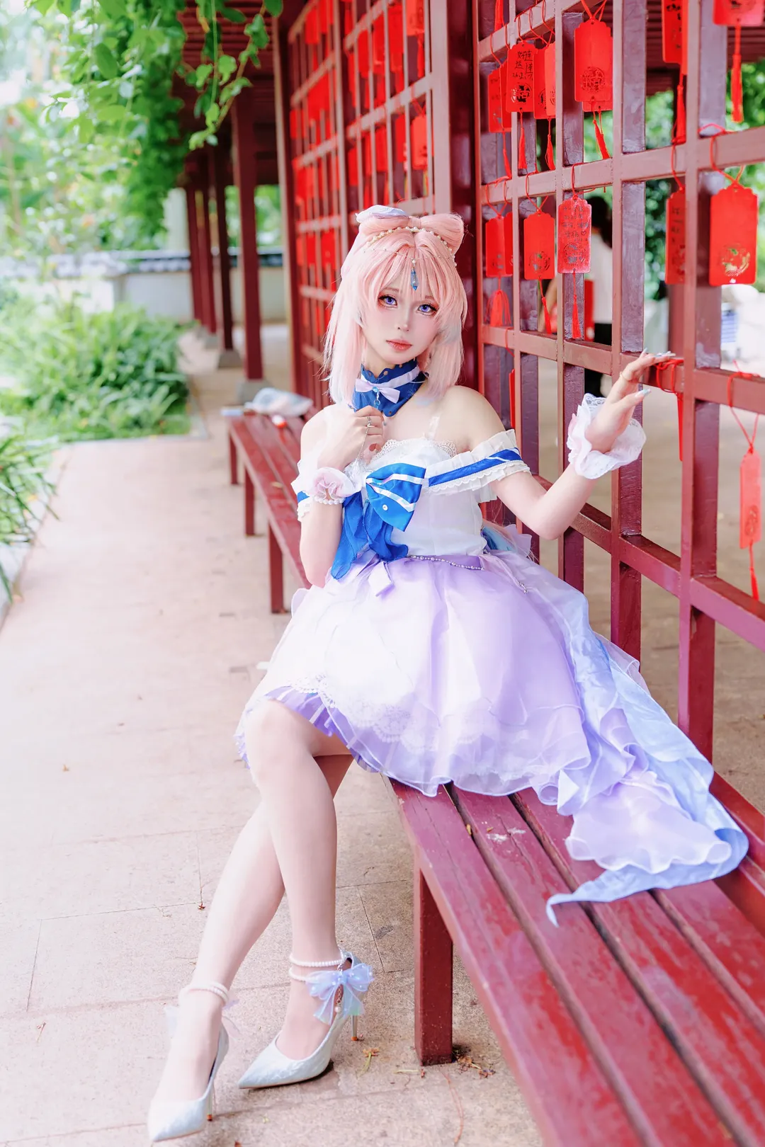 原神, cosplay, 珊瑚宮心海cos, 外拍攝影, 二次元服飾 - 第12張