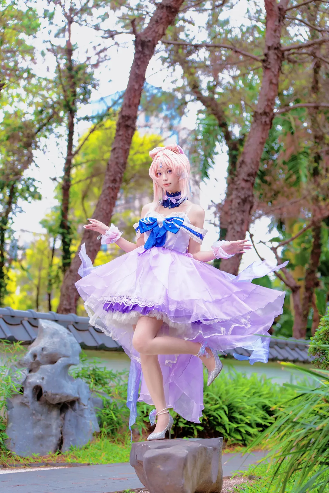 原神, コスプレ, 珊瑚宮心海 コスプレ, ロケ撮影, 二次元ファッション