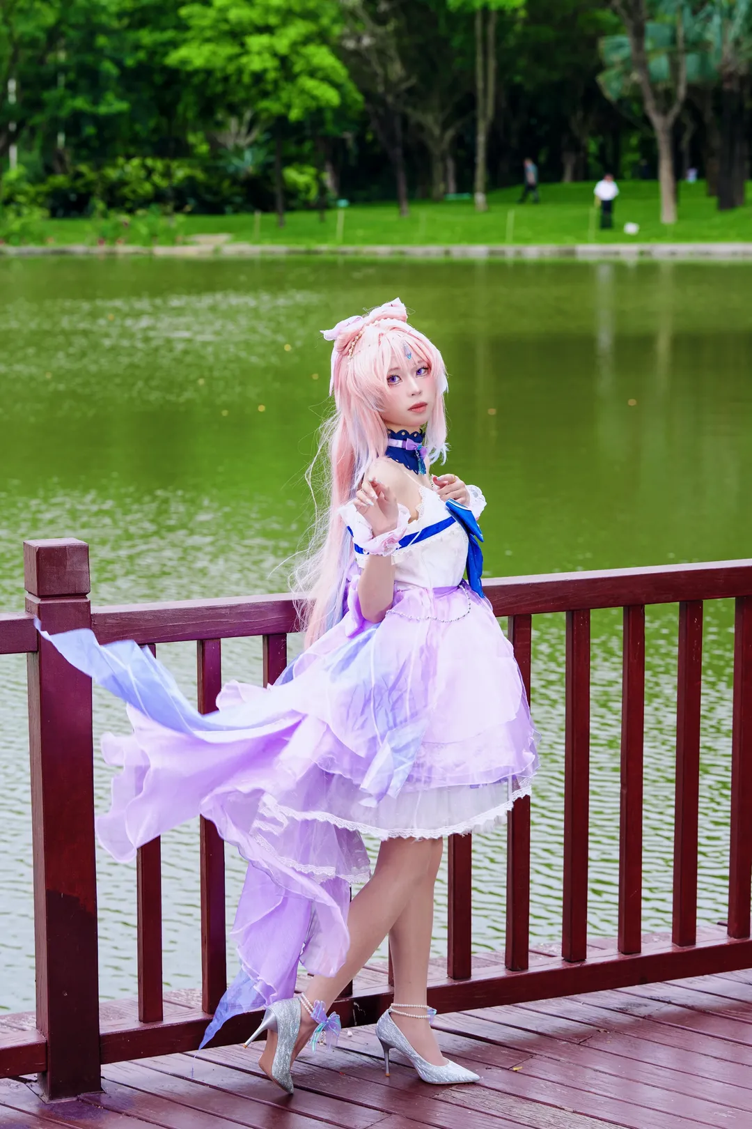 原神, cosplay, 珊瑚宮心海cos, 外拍攝影, 二次元服飾 - 第4張