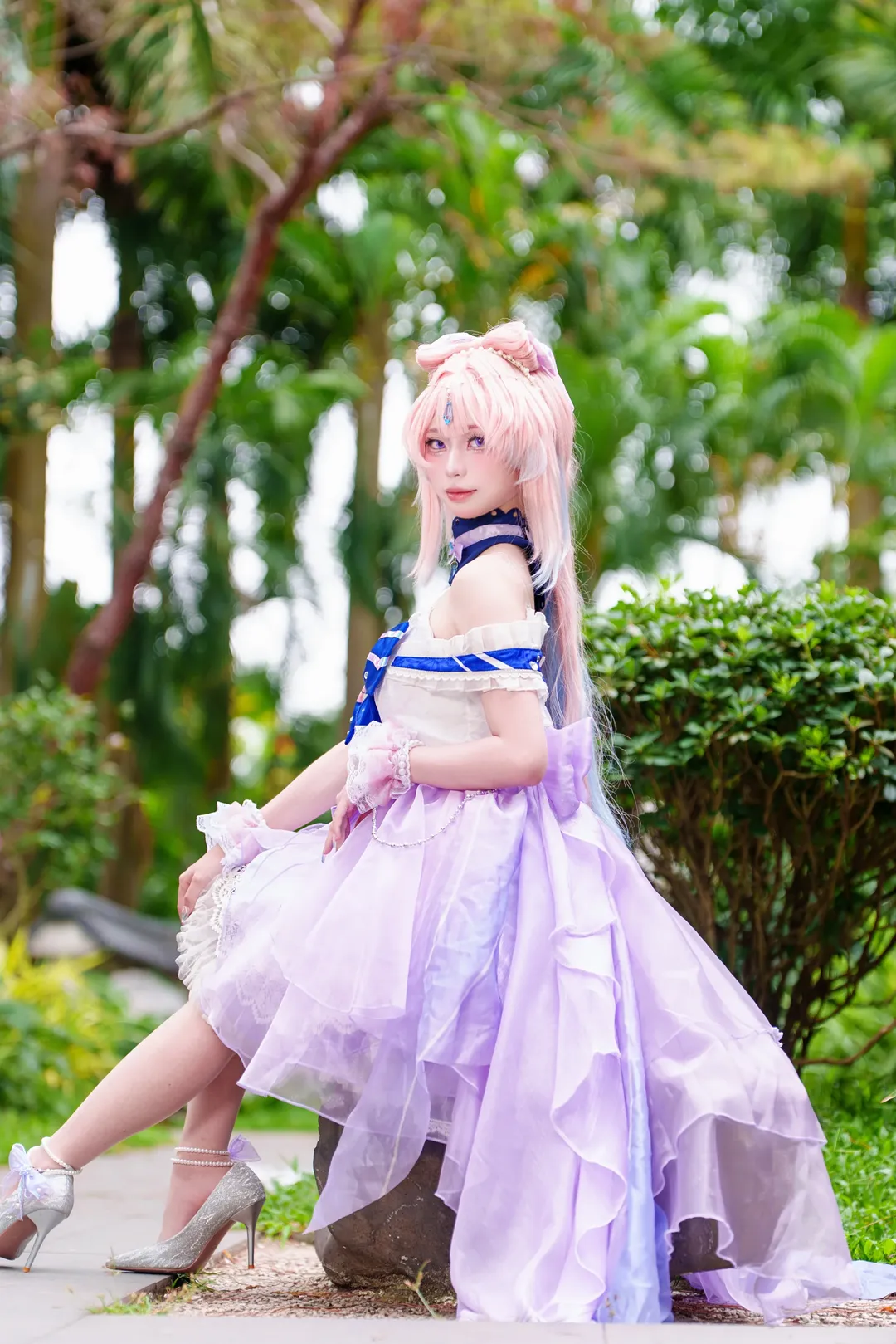 原神, cosplay, 珊瑚宮心海cos, 外拍攝影, 二次元服飾 - 第7張