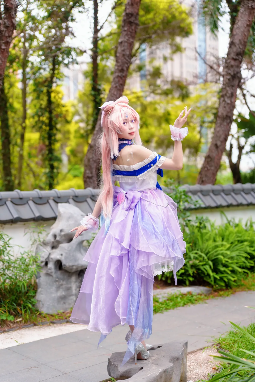 原神, cosplay, 珊瑚宮心海cos, 外拍攝影, 二次元服飾 - 第8張