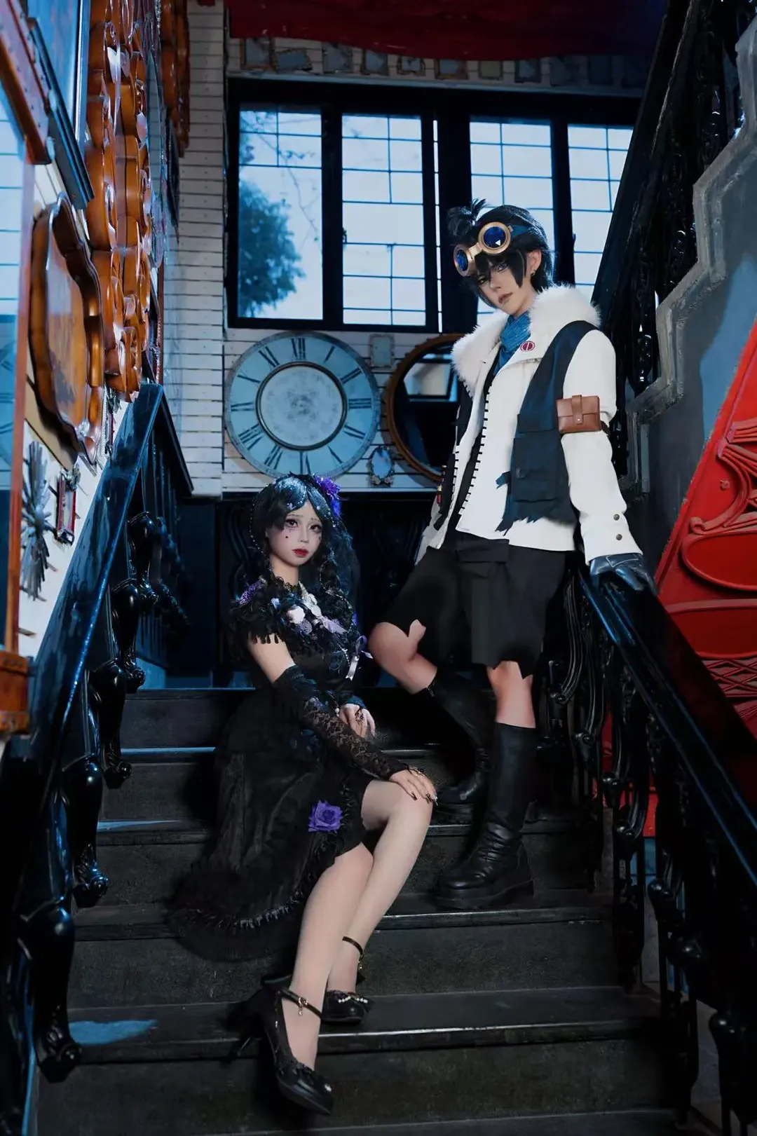 双人cos, 第五人格, 玩具商cos, cosplay摄影, 击球手cos - 第2张