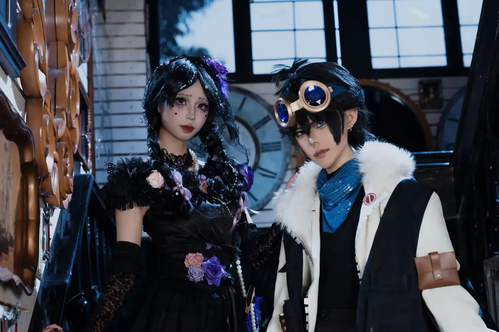 双人cos, 第五人格, 玩具商cos, cosplay摄影, 击球手cos - 第4张