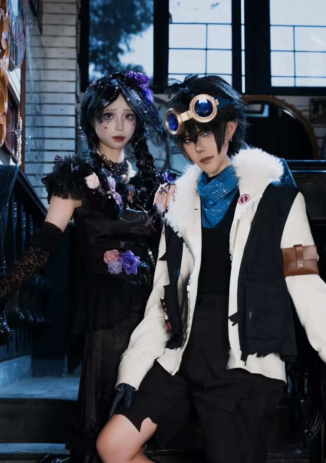 双人cos, 第五人格, 玩具商cos, cosplay摄影, 击球手cos - 第5张
