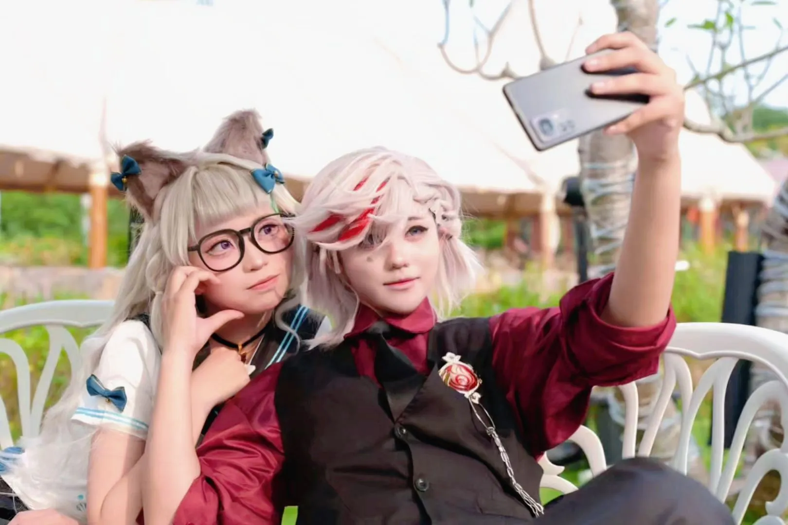原神, cosplay分享, 二次元穿搭, 户外cos摄影, 林尼琳妮特cos - 第3张