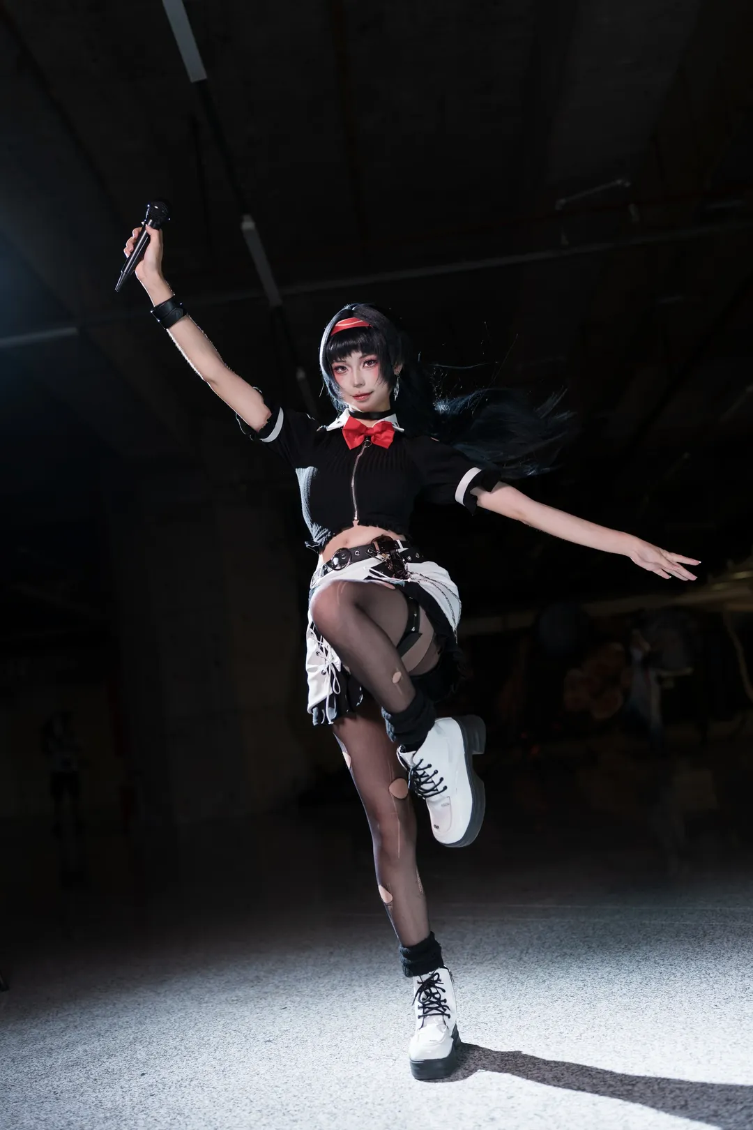 绝区零, 二次元cosplay, 黑丝穿搭, 耀嘉音cos, Cosplay场照 - 第2张