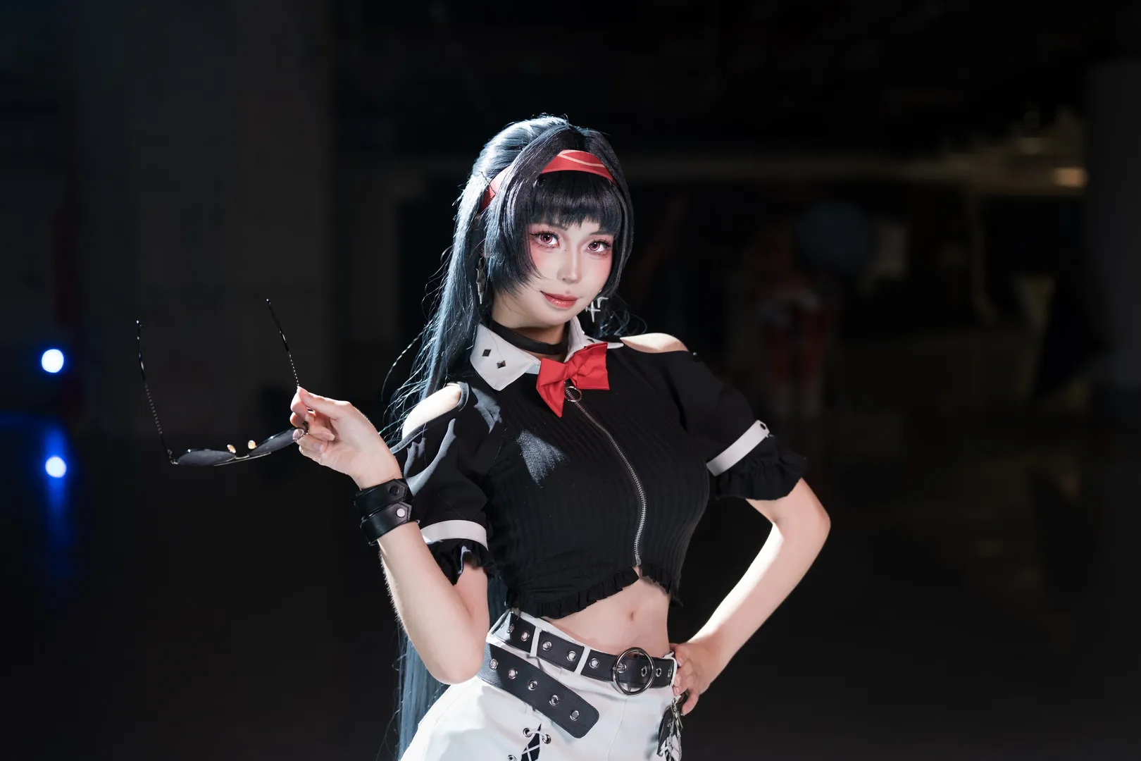 绝区零, 二次元cosplay, 黑丝穿搭, 耀嘉音cos, Cosplay场照 - 第4张