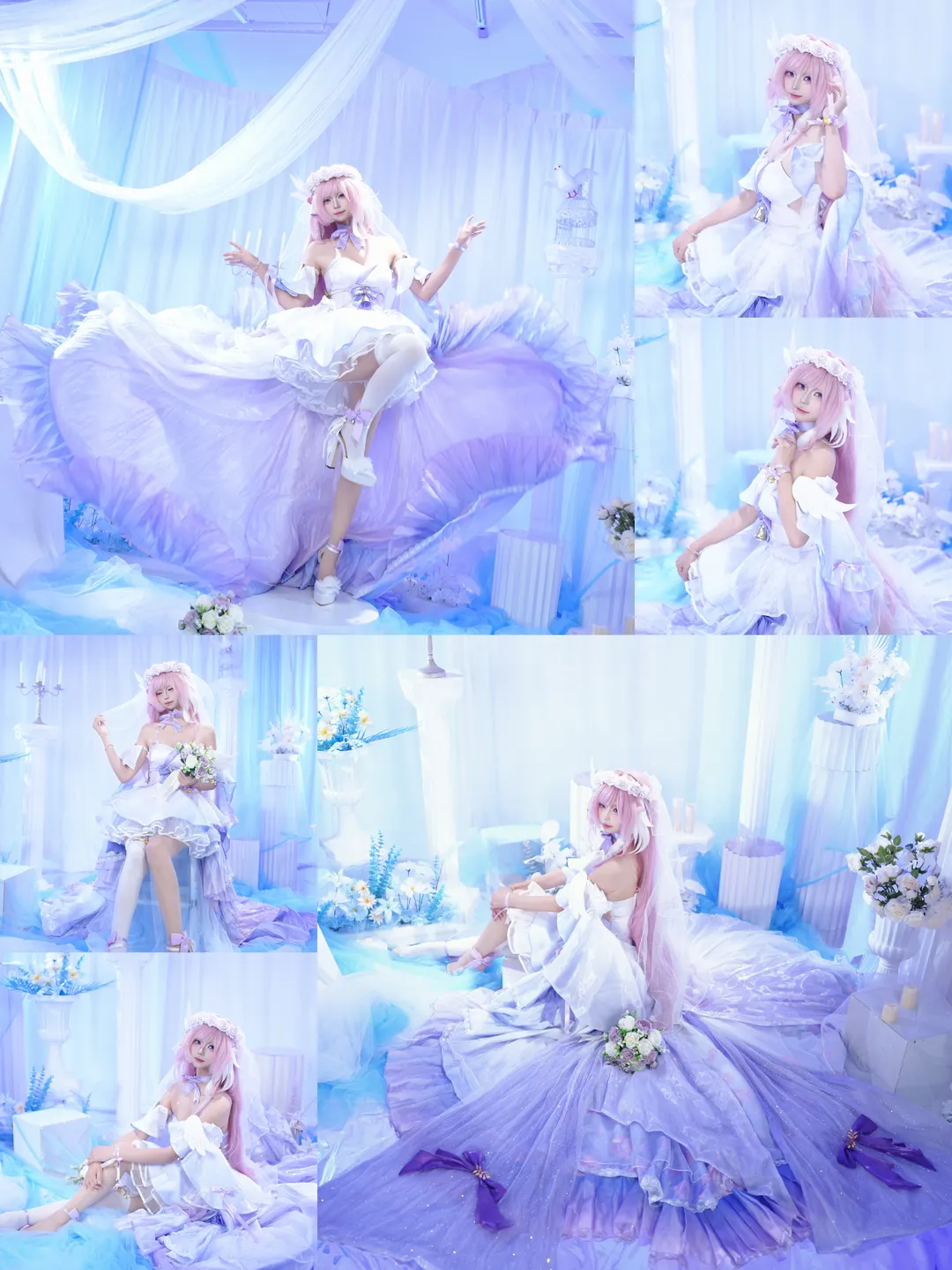 エリシア コスプレ, 崩壊 3rd, 花間の頌歌, 二次元撮影, コスプレ写真 - 1枚目