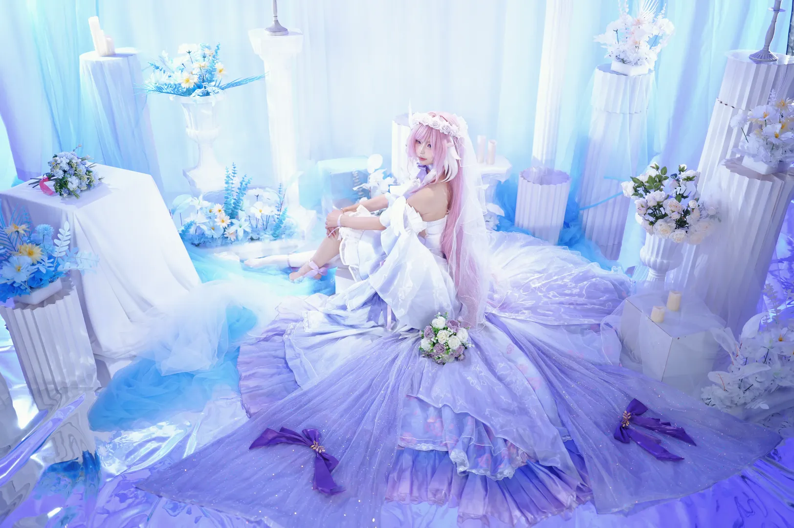 エリシア コスプレ, 崩壊 3rd, 花間の頌歌, 二次元撮影, コスプレ写真 - 3枚目
