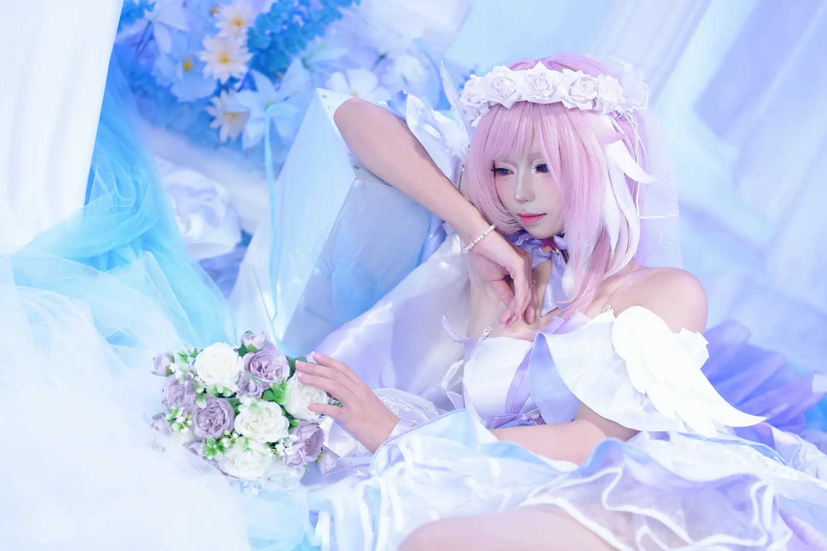 爱莉希雅cos, 崩坏3, 花间颂歌, 二次元, cosplay - 第3张