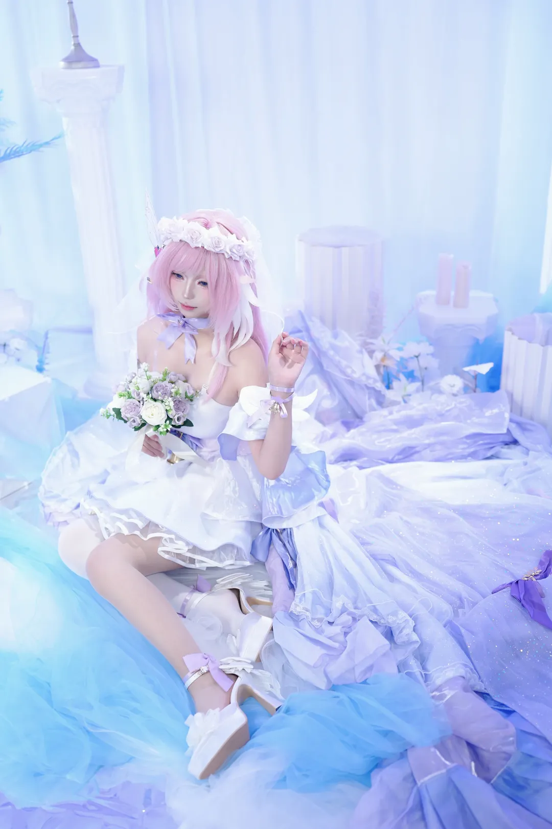 爱莉希雅cos, 崩坏3, 花间颂歌, 二次元, cosplay