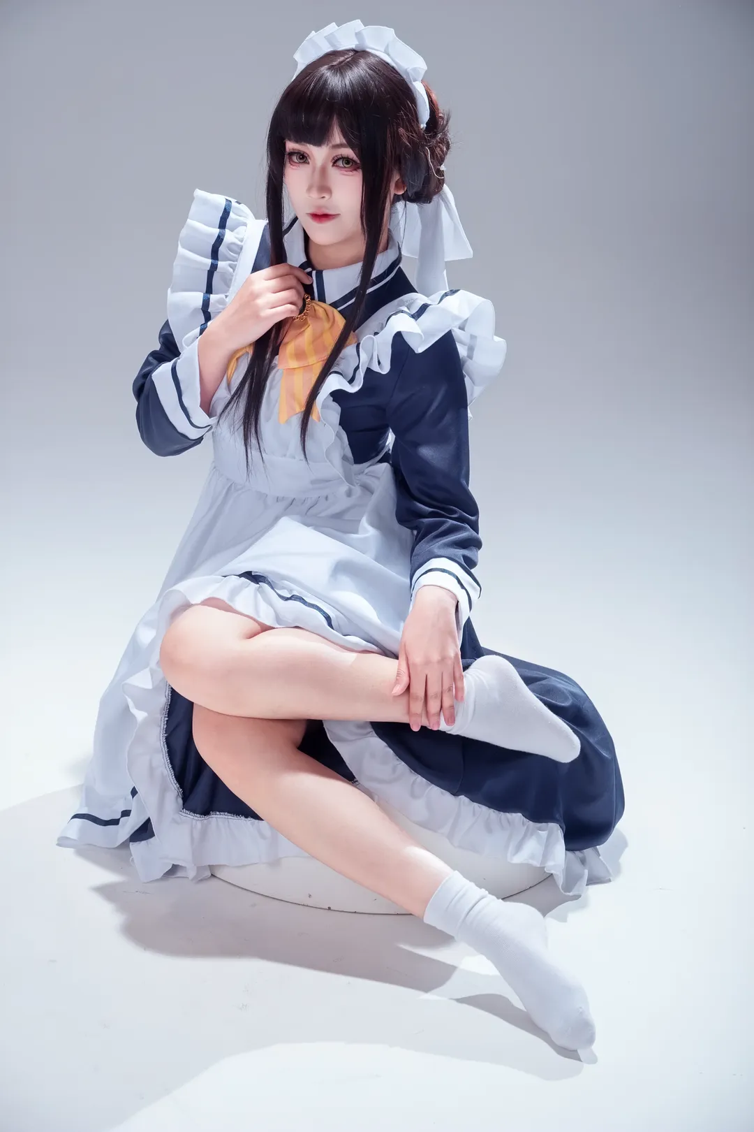 星光咖啡馆, 白棚摄影, 枣子姐cos, 女仆装动作参考, 手办感cosplay - 第6张