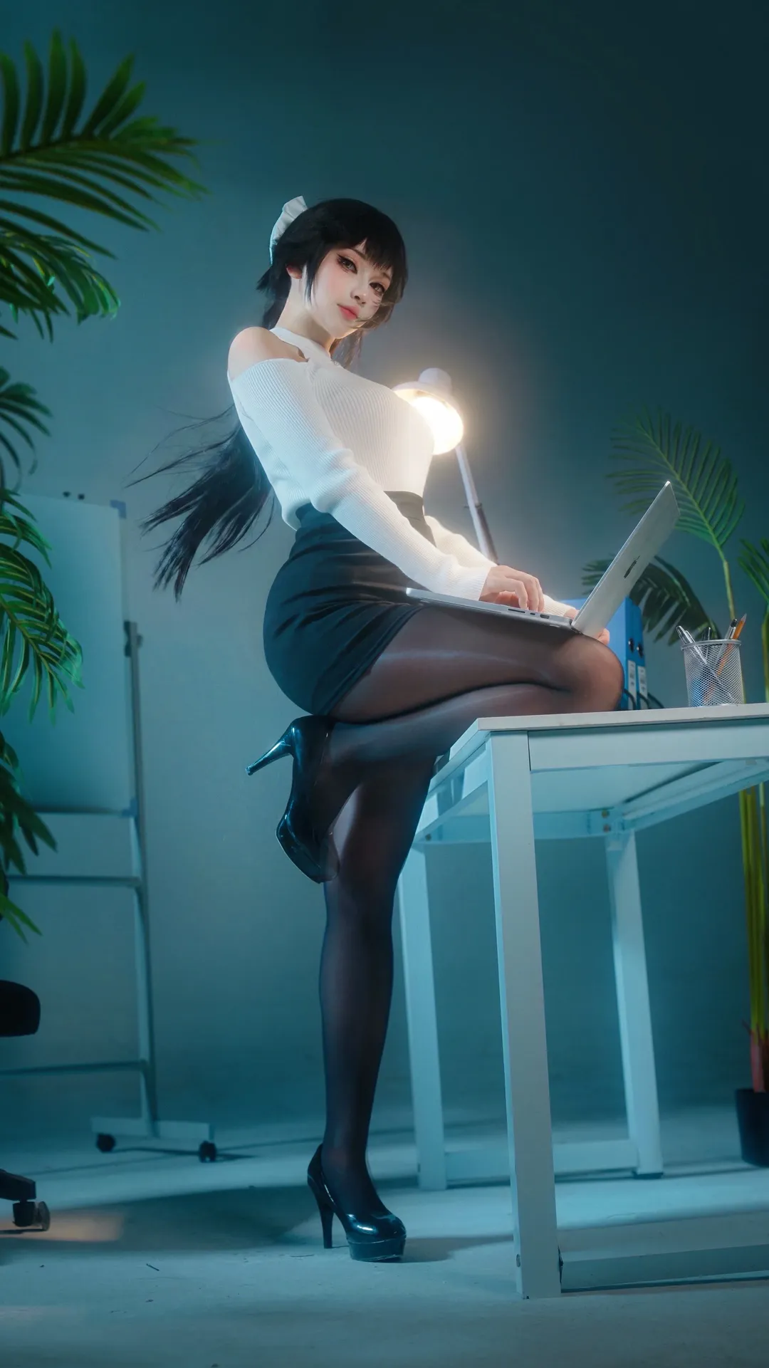 碧蓝航线, 黑丝, cosplay摄影, 职场穿搭, 高雄cos - 第1张
