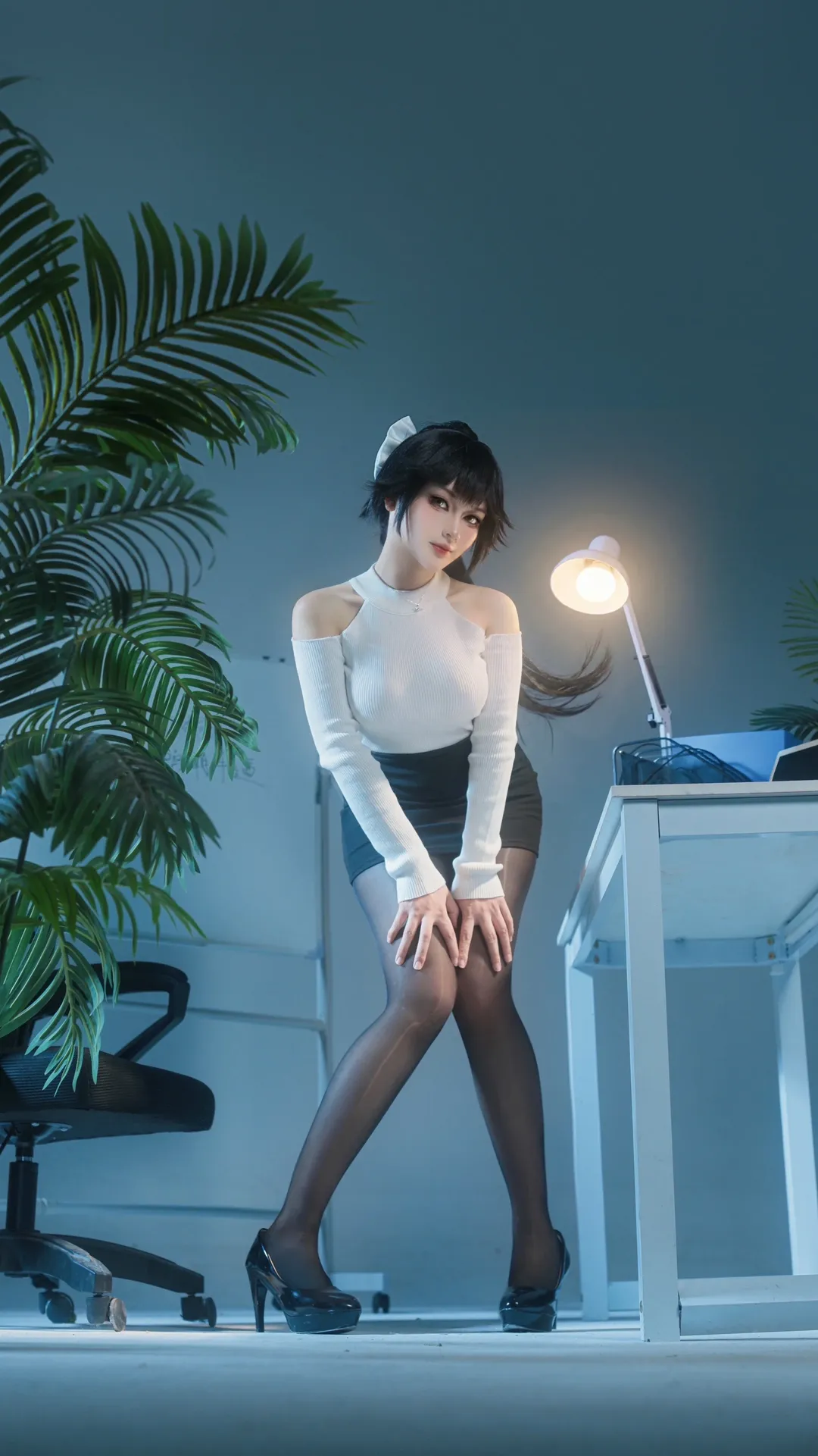 碧蓝航线, 黑丝, cosplay摄影, 职场穿搭, 高雄cos - 第2张