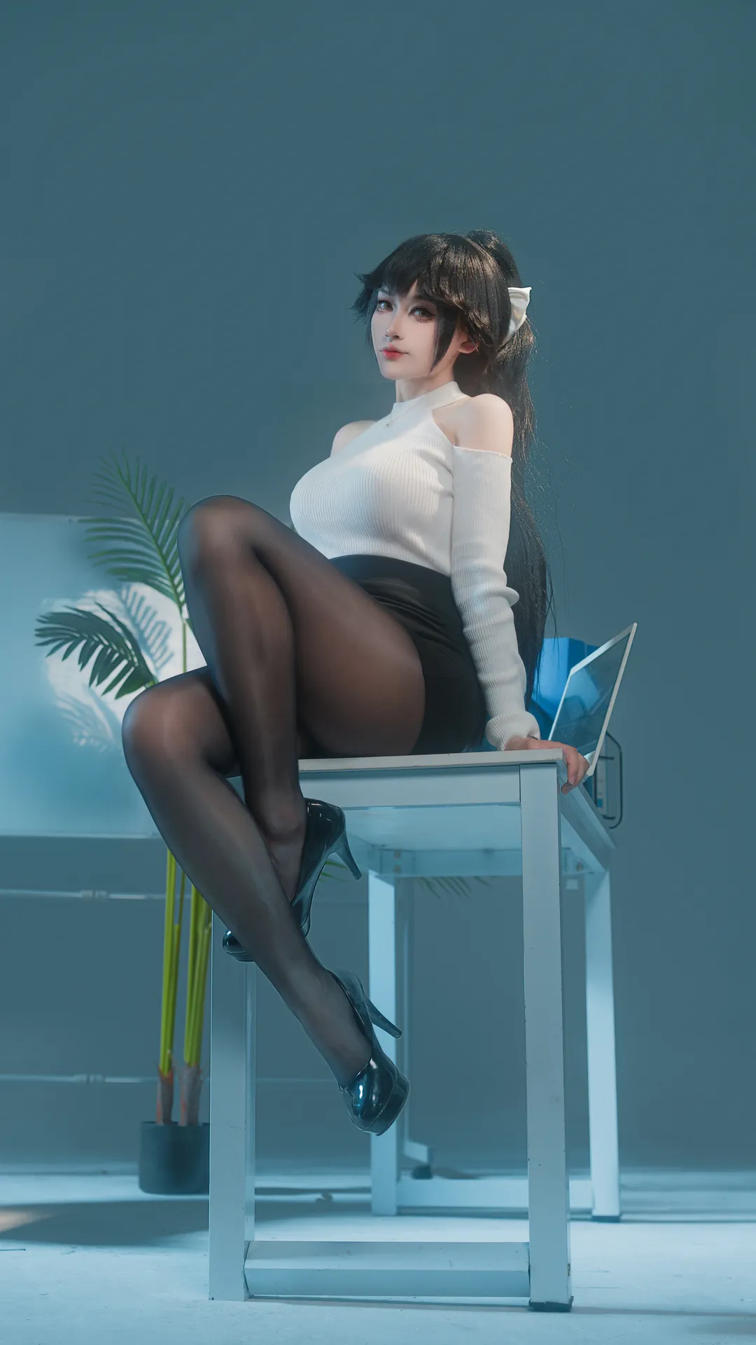 碧蓝航线, 黑丝, cosplay摄影, 职场穿搭, 高雄cos
