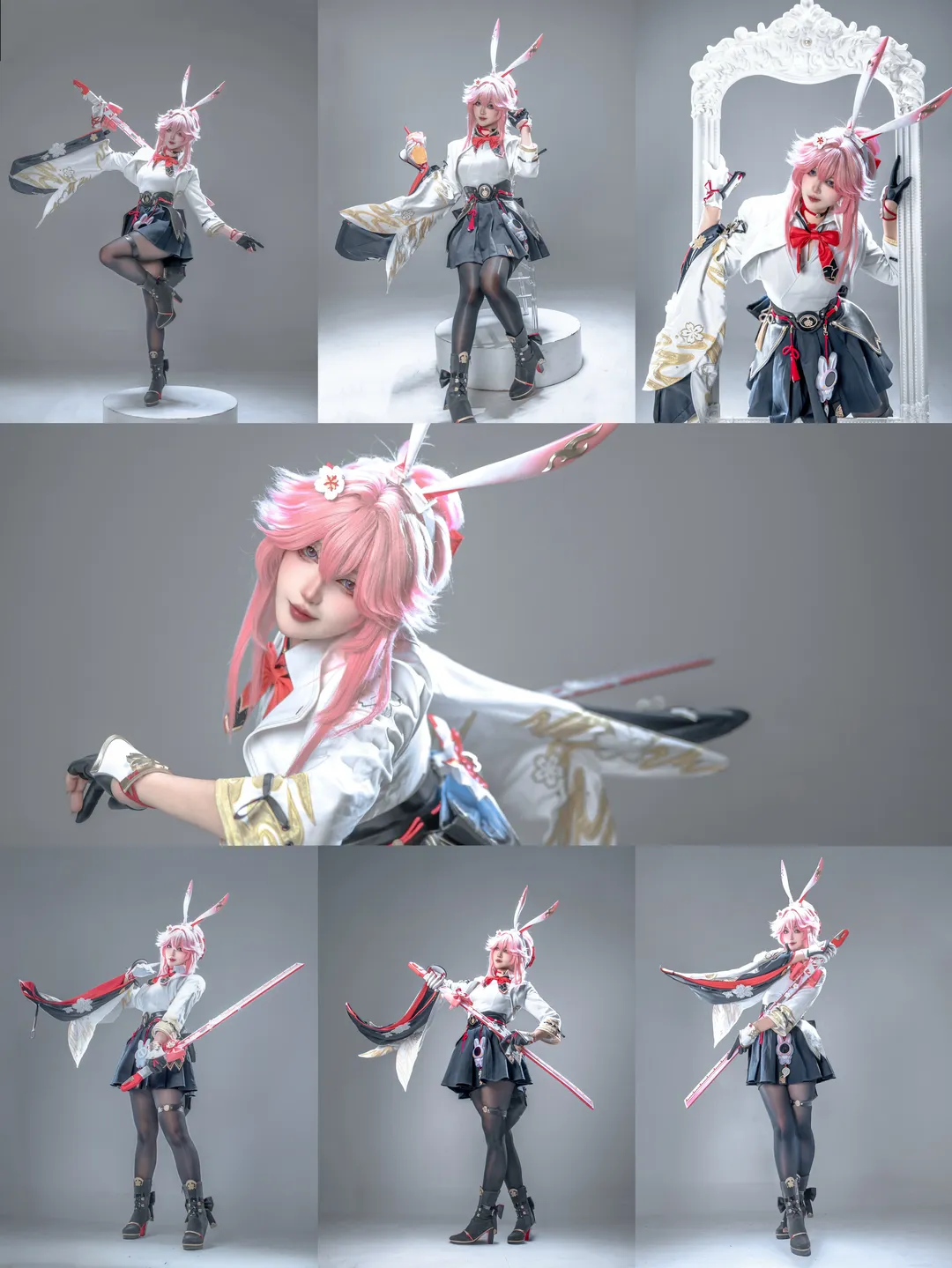 崩坏星穹铁道, 绯英cos, cosplay摄影, 二次元Coser, 白棚动作参考 - 第1张