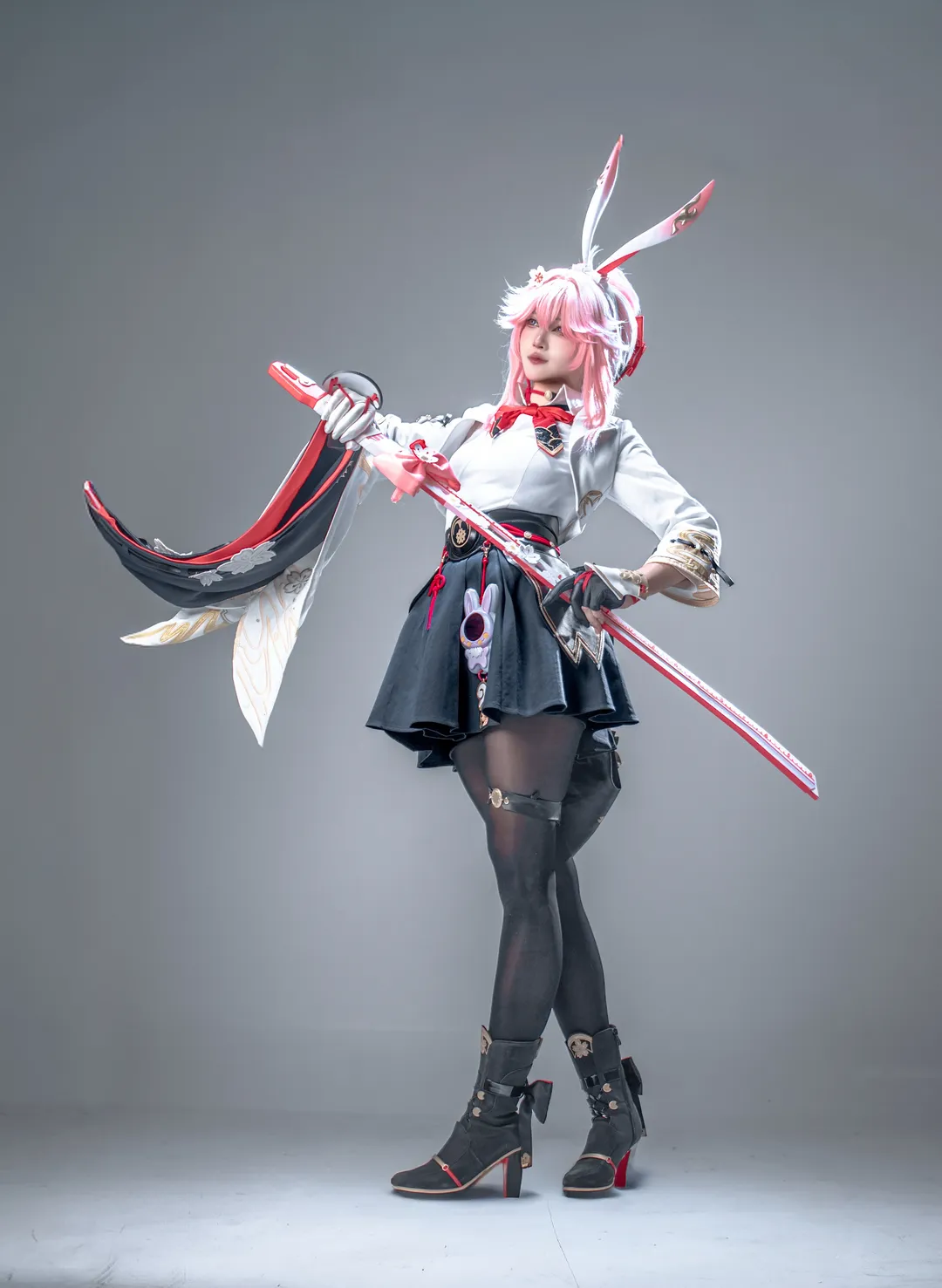 崩坏星穹铁道, 绯英cos, cosplay摄影, 二次元Coser, 白棚动作参考 - 第7张