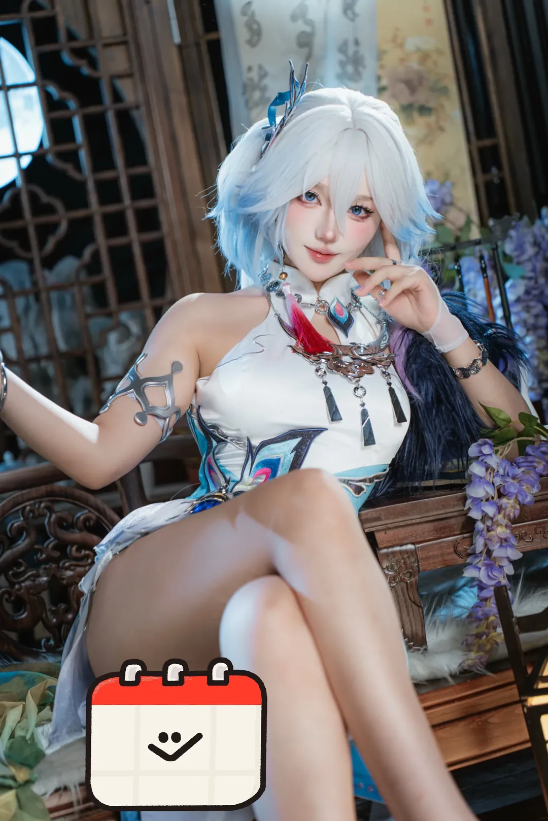 崩壊：スターレイル, 爻光 コスプレ, 二相楽園, 中華風コスプレ, キャラ再現メイク - 2枚目