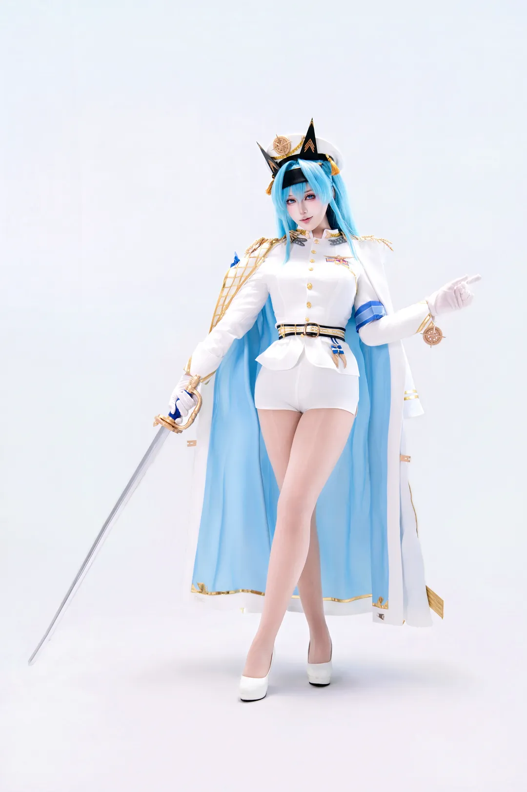 勝利の女神：NIKKE, コスプレ撮影, ヘルム コスプレ, 軍服, 二次元風のルックス - 3枚目