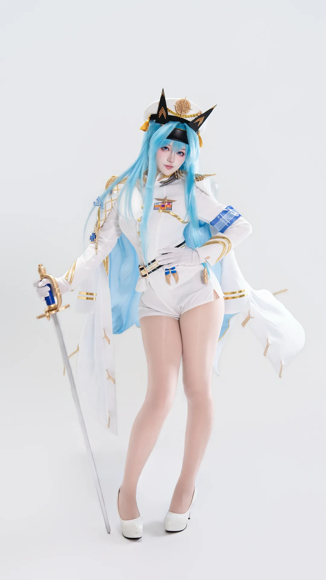 勝利の女神：NIKKE, コスプレ撮影, ヘルム コスプレ, 軍服, 二次元風のルックス - 4枚目