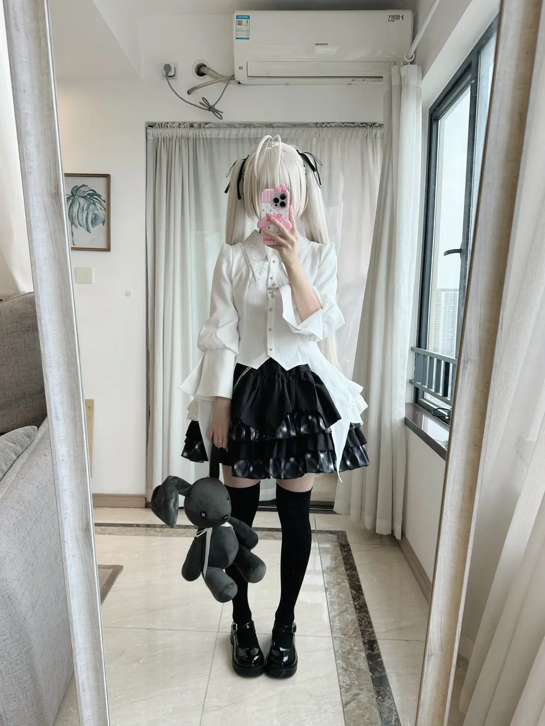 Kasugano Sora cosplay, Yosuga no Sora, Gothic style outfit, Cosplay sharing, Doll clothing making - Image 1