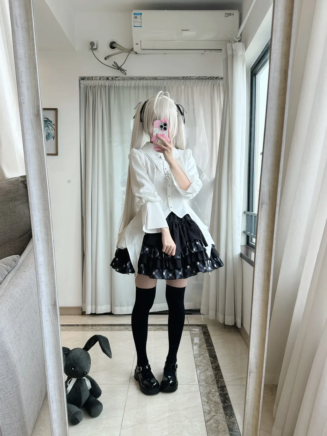 Kasugano Sora cosplay, Yosuga no Sora, Gothic style outfit, Cosplay sharing, Doll clothing making - Image 3
