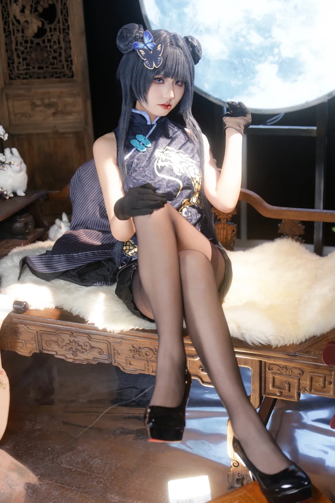 ブルーアーカイブ, ロールプレイングゲーム, スタジオコスプレ, 門主様 コスプレ, 古風な改良チャイナドレス - 2枚目