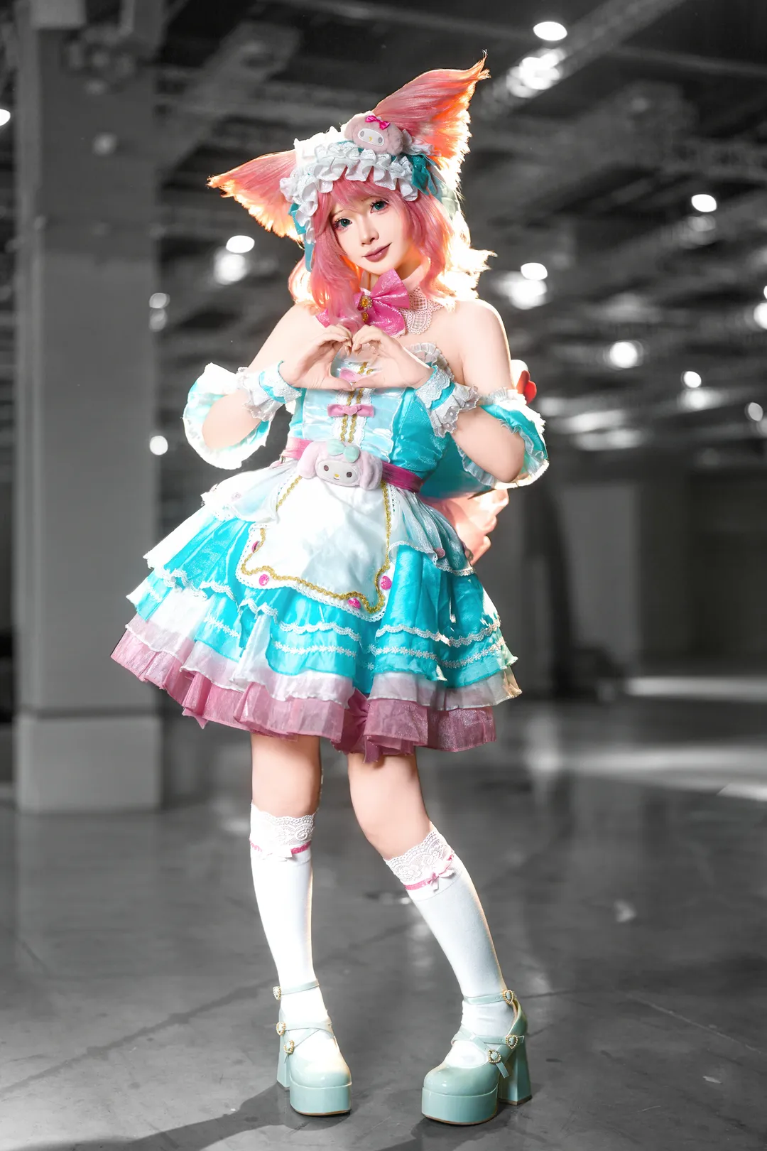イベント写真, スイートガール コスプレ, 二次元ファッション, 王者栄耀コスプレ, 獣耳娘コスプレ