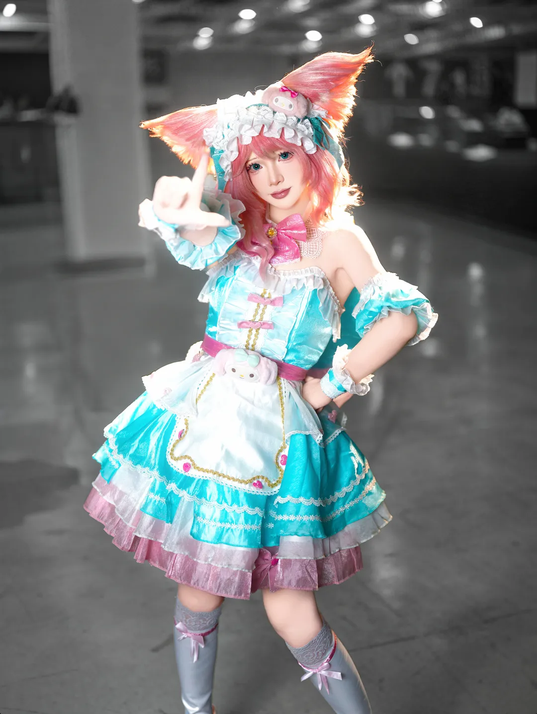 イベント写真, スイートガール コスプレ, 二次元ファッション, 王者栄耀コスプレ, 獣耳娘コスプレ - 2枚目