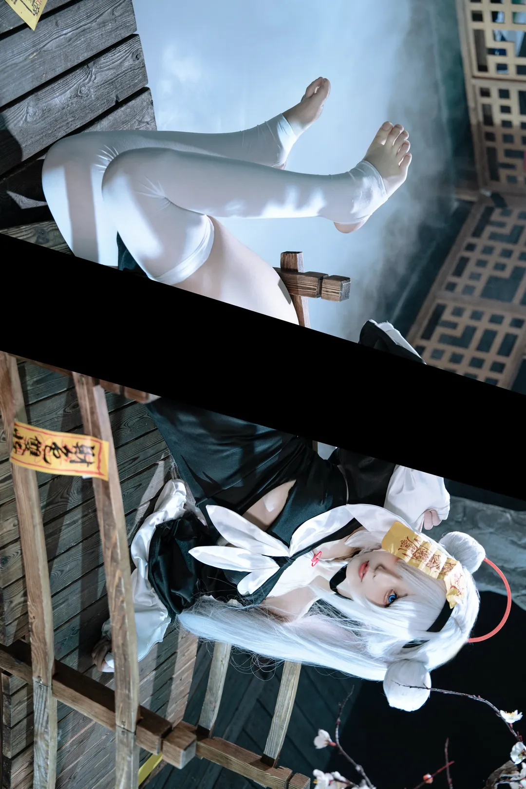 蔚蓝档案, 普拉娜cos, cosplay摄影, 二次元日常, 僵尸cos - 第1张