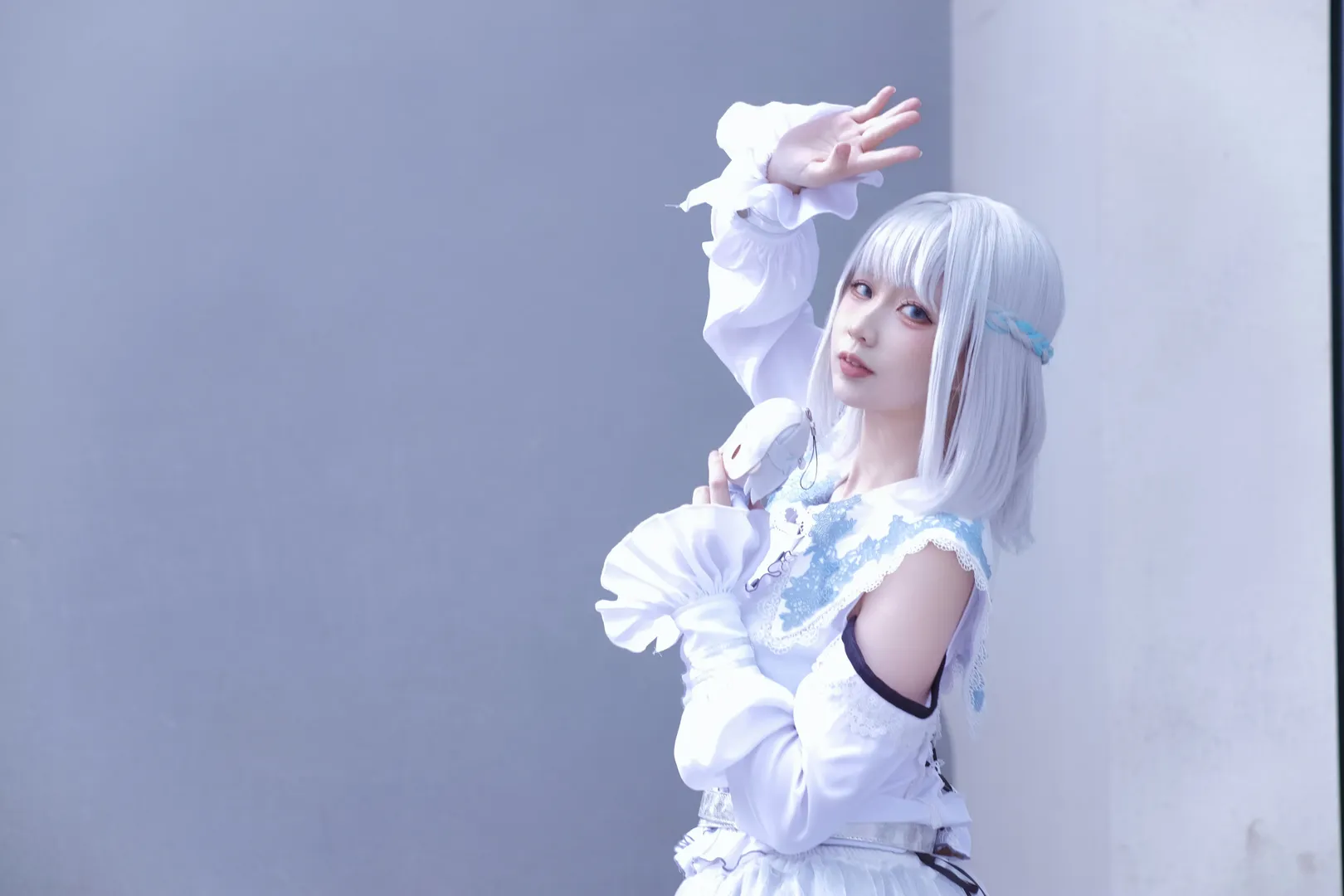广州漫展, 学园偶像大师, 葛城莉莉娅cos, cosplay穿搭, 偶像大师only - 第3张